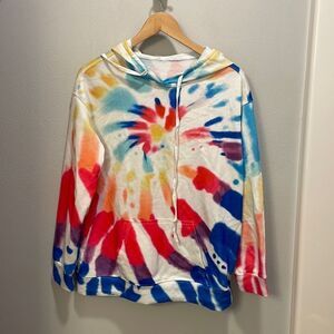 Woman’s tie dye sweatshirt